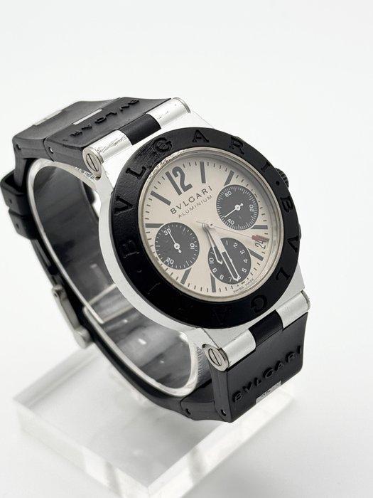 Bvlgari - Diagono - AC38TA - Heren - 2000-2010, Handtassen en Accessoires, Horloges | Heren
