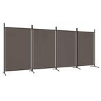 Kamerscherm Antraciet 346cm | Retour Deal | 40% Korting!, Huis en Inrichting, Verzenden, Nieuw