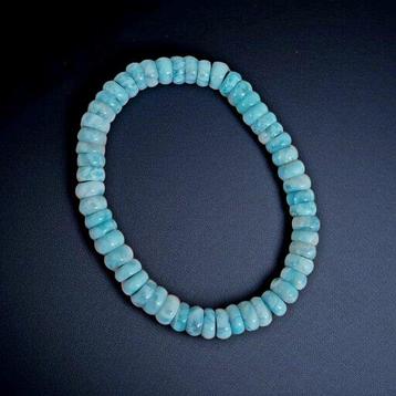 Larimar de République Dominicaine. Pierre naturelle non