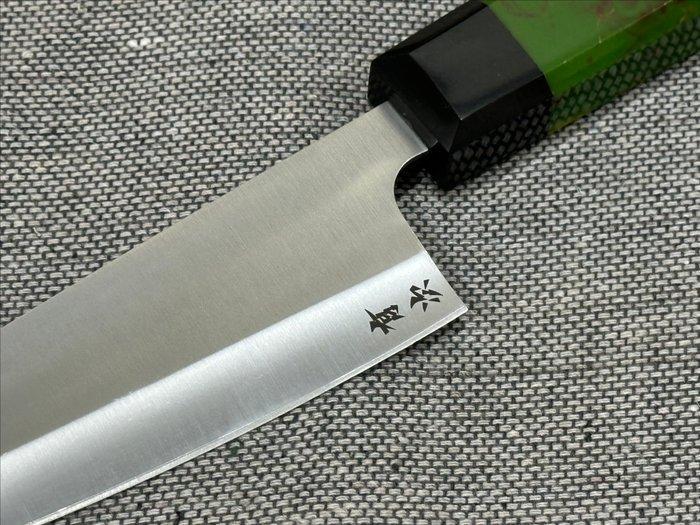 Keukenmes - Gyuto - Ambachtelijk vervaardigde D2-staal, Antiquités & Art, Antiquités | Ustensiles de cuisine