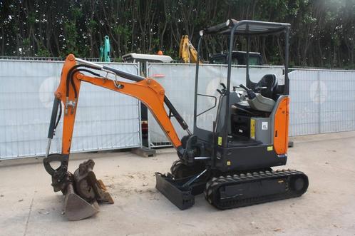 Veiling: Minigraver Doosan DX17Z Diesel 2018, Zakelijke goederen, Machines en Bouw | Kranen en Graafmachines, Ophalen