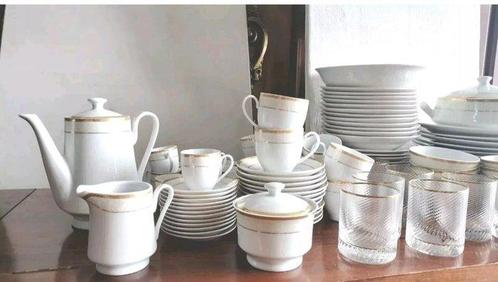 Tafelservies (86) - wereldmarkt - Porselein - Servies, Antiek en Kunst, Antiek | Meubels | Tafels