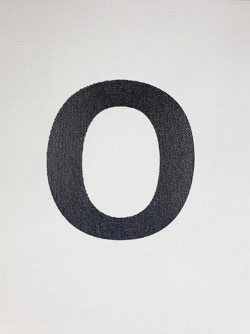 Alex Bucklee (XX-XXI) - Eye Test Black On Canvas, Antiek en Kunst, Kunst | Schilderijen | Modern
