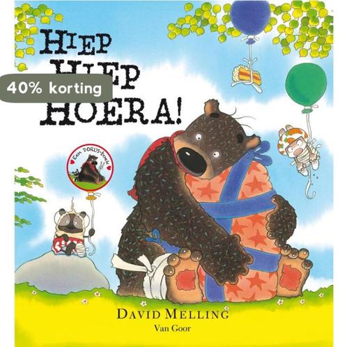 Hiep hiep hoera! / Dorus 9789000334742 David Melling, Boeken, Overige Boeken, Gelezen, Verzenden