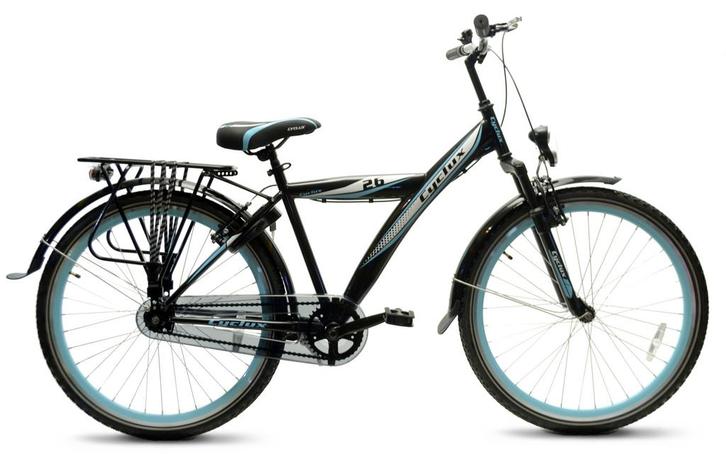 Cyclux Astro Jongensfiets 26 Inch – Blauwzwart Design, Fietsen en Brommers, Fietsen | Jongens, Ophalen of Verzenden
