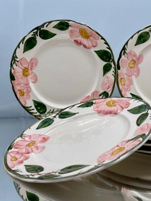 Villeroy & Boch - Ontbijtbord (6) - Wild-Rose - Aardewerk, Antiek en Kunst, Antiek | Meubels | Tafels