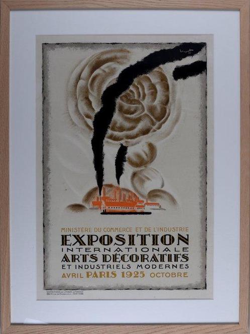 Charles Loupot (1892-1962) - Exposition Internationale des, Antiek en Kunst, Antiek | Meubels | Stoelen en Sofa's