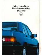1987 MERCEDES BENZ 190 BROCHURE NEDERLANDS, Livres, Autos | Brochures & Magazines