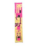 Handmade Berber Runner Rug – Boujad – 70 x 390 cm – Pink,