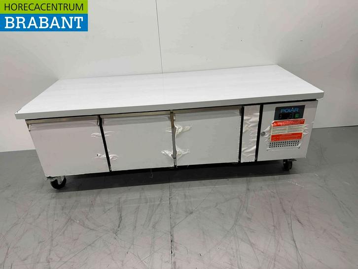 Acier inoxydable Polar Réfrigération Comptoir 3 portes 179,5, Zakelijke goederen, Horeca | Keukenapparatuur, Verzenden
