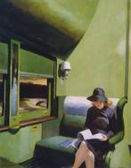 Edward Hopper (1882-1967) (after) - Compartment C, Car 293,, Antiquités & Art