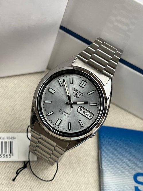 Seiko - Seiko 5 Automatic Day-Date - Zonder Minimumprijs -, Handtassen en Accessoires, Horloges | Heren