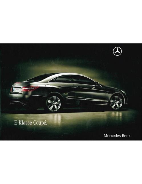 2009 MERCEDES BENZ E-KLASSE COUPÉ BROCHURE DUITS, Livres, Autos | Brochures & Magazines, Enlèvement ou Envoi