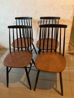 Stoel - Hout - Vier vintage stoelen