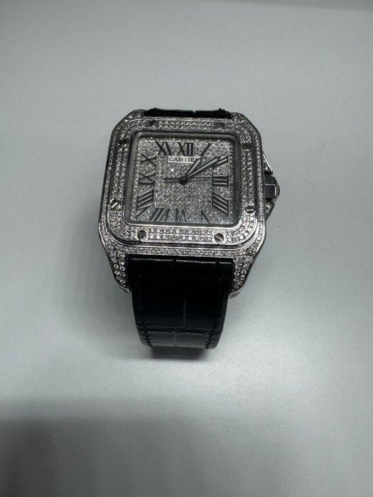 Cartier - Santos 100 - Zonder Minimumprijs - 2656 Custom, Handtassen en Accessoires, Horloges | Heren