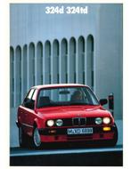 1990 BMW 3 SERIE DIESEL BROCHURE NEDERLANDS, Ophalen of Verzenden