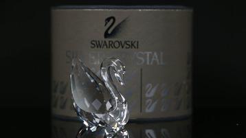 Figuur - Swarovski - Zwaan (Boxed + Certificate) - Kristal