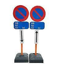Volledige beveiligde set parkeerborden type E1 huren beschikbaar voor biedingen