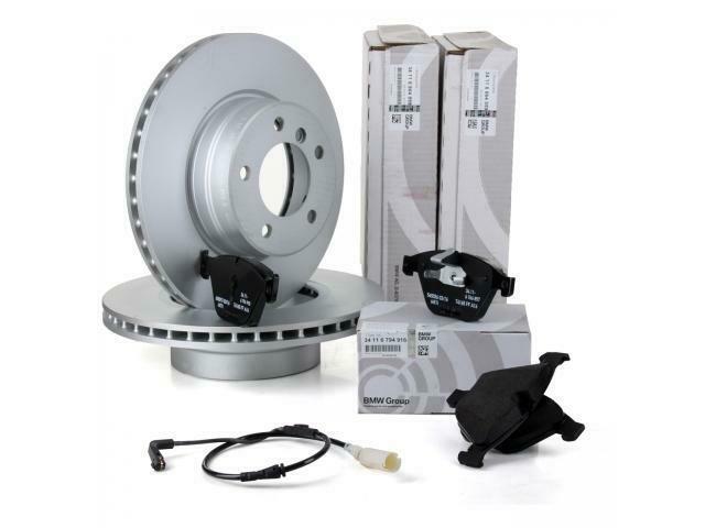 ORIGINELE BMW remset remschijf + pads + Wako E60 E61 520i 52, Auto-onderdelen, Remmen en Aandrijving, Ophalen of Verzenden