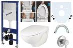 Compleet Set - Universal wandcloset met bidet, Ophalen of Verzenden