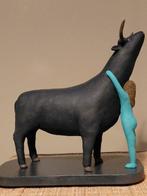 frans frijmuth - sculptuur, Europa en de stier - 30 cm -