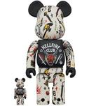 Medicom Toy Be@rbrick - 400% & 100% Bearbrick Set - Hellfire