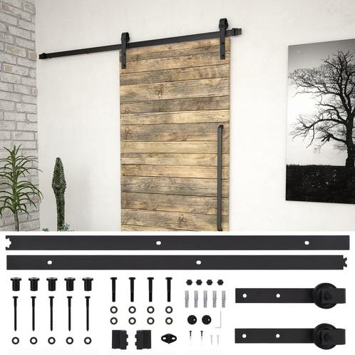 vidaXL Doos met onderdelen voor schuifdeur SKIEN 183 cm, Doe-het-zelf en Bouw, Hang- en Sluitwerk, Nieuw, Verzenden
