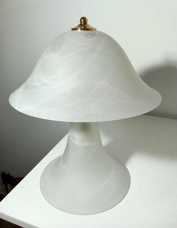 Lampe de table - Champignon - Verre de Murano - double
