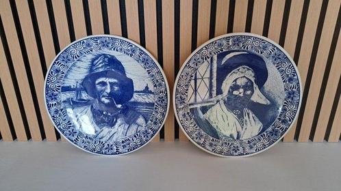 Ornement décoratif (14) - Pays-Bas - Lot Delfst blauw, Antiek en Kunst, Curiosa en Brocante