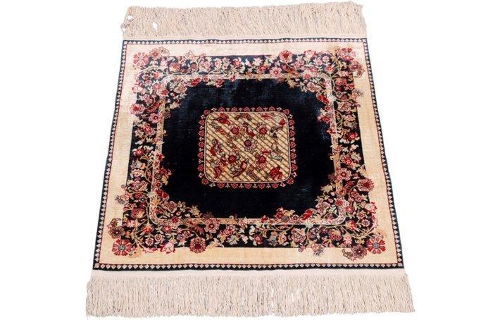 Amazing Semi-Antique Silk Hereke Carpet with ~1,21 Mio., Huis en Inrichting, Stoffering | Tapijten en Vloerkleden