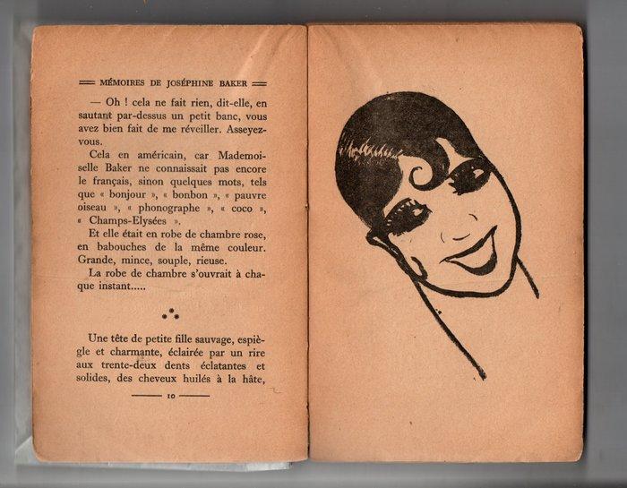 Marcel Sauvage; Paul Colin - Les Mémoires de Joséphine Baker, Antiek en Kunst, Antiek | Boeken en Manuscripten