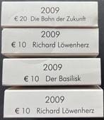 Oostenrijk. 10 Euro / 20 Euro 2009 (4 stuks) Proof (Zonder, Postzegels en Munten, Munten | Europa | Euromunten