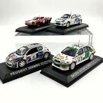 Altaya 1:43 - Modelauto  (4) - 4 Rally Cars - Ford Focus WRC, Nieuw