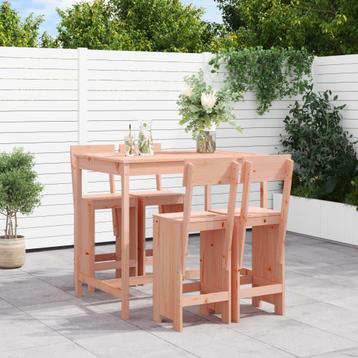vidaXL 5-delige Tuinset massief douglashout, Verzenden, Tuinset