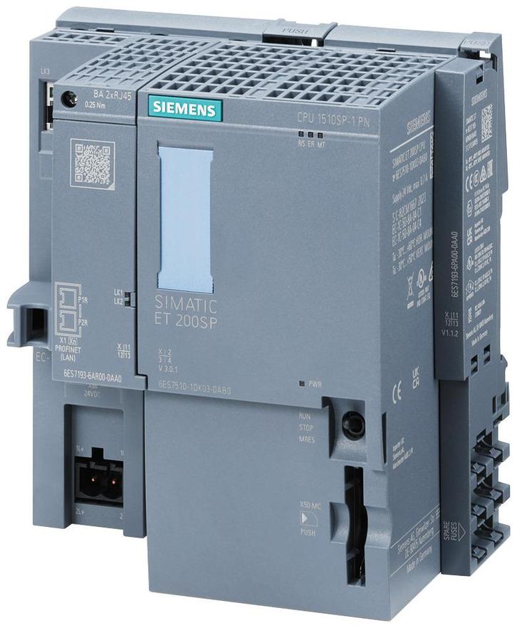 Siemens Simatic Et 200Sp Cpu 1510Sp-1 Pn Contrôleur -, Doe-het-zelf en Bouw, Elektriciteit en Kabels, Verzenden