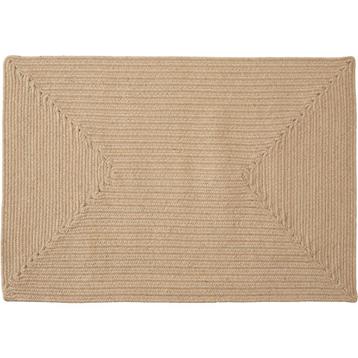 tectake Gevlochten vloerkleed Vibe van jute, boho-stijl - 60, Verzenden