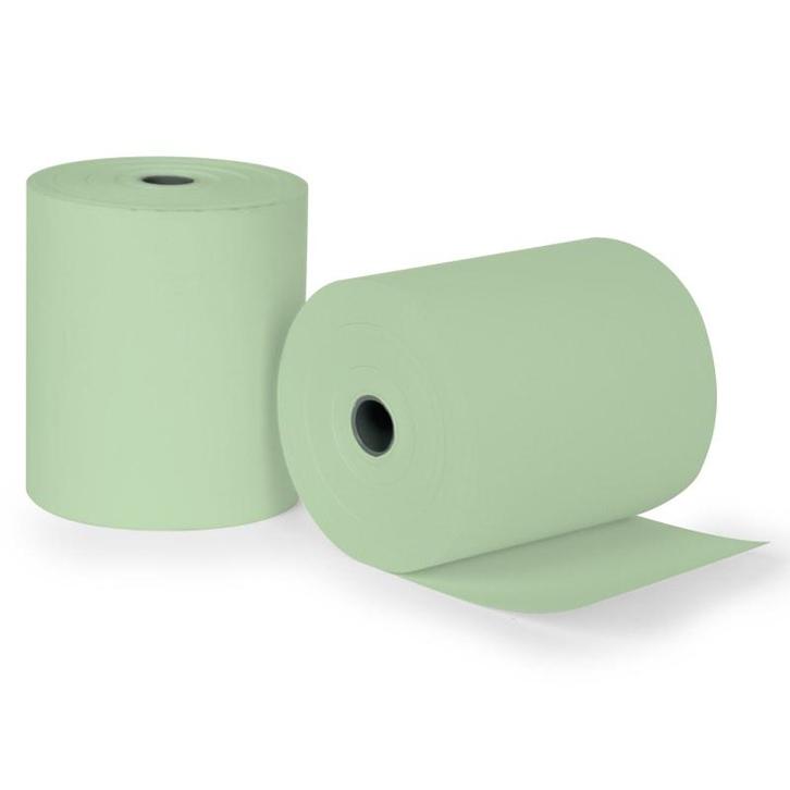 Kassarollen houtvrij GROEN 76x70x12mm 50rl/ds, Zakelijke goederen, Kantoor en Winkelinrichting | Kassa's en Betaalsystemen, Verzenden