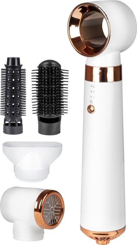 2dekans | Nuvance - Fohnborstel met 5 Opzetstukken -, Handtassen en Accessoires, Uiterlijk | Haarverzorging, Ophalen of Verzenden