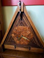 Amsterdamse School klok - Art Deco Hout, Koper - 1920-1930