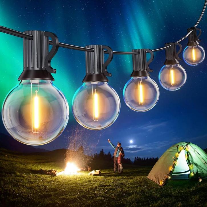 Led Lichtsnoer Buiten,45 Meters Lichtslinger Verlichting met, Huis en Inrichting, Woonaccessoires | Overige, Verzenden
