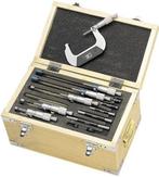 Externe micrometer set 6 delig. 0-150mm MEDIUM, Auto diversen, Autogereedschap, Nieuw, Verzenden