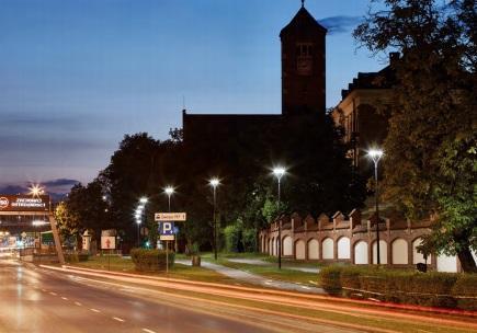 4 meter bovengronds stalen lantaarnpaal / lichtmast staal zw, Zakelijke goederen, Overige Zakelijke goederen, Verzenden