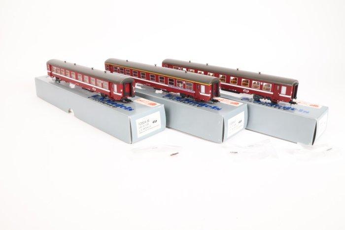 L.S. Models H0 - 12004 - Ensemble de wagons de passagers, Hobby en Vrije tijd, Modeltreinen | H0