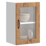 vidaXL Armoire murale de cuisine avec porte en verre, Verzenden, Neuf