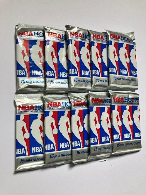 1990/91 NBA Hoops NBA Hoops Larry Bird, Magic Johnson,, Verzamelen, Stickers