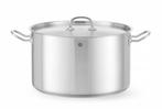 Kookpan Middel - Met Deksel, Hendi, Kitchen Line, 15L, 320x, Ophalen of Verzenden, Nieuw in verpakking