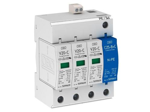Parafoudre OBO V20 - 5094765, Doe-het-zelf en Bouw, Elektriciteit en Kabels, Verzenden