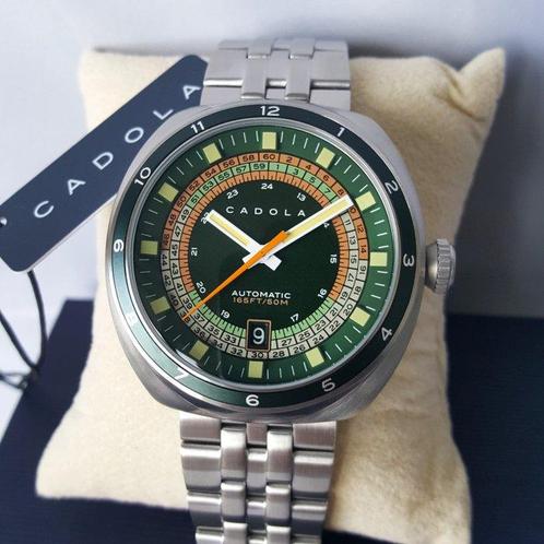 Cadola - Automatic - Seiko 24 Jewels - New - Zonder, Handtassen en Accessoires, Horloges | Heren