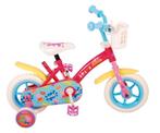 Peppa Pig Kinderfiets - Meisjes - 10 inch - Roze/Blauw, Verzenden, Nieuw