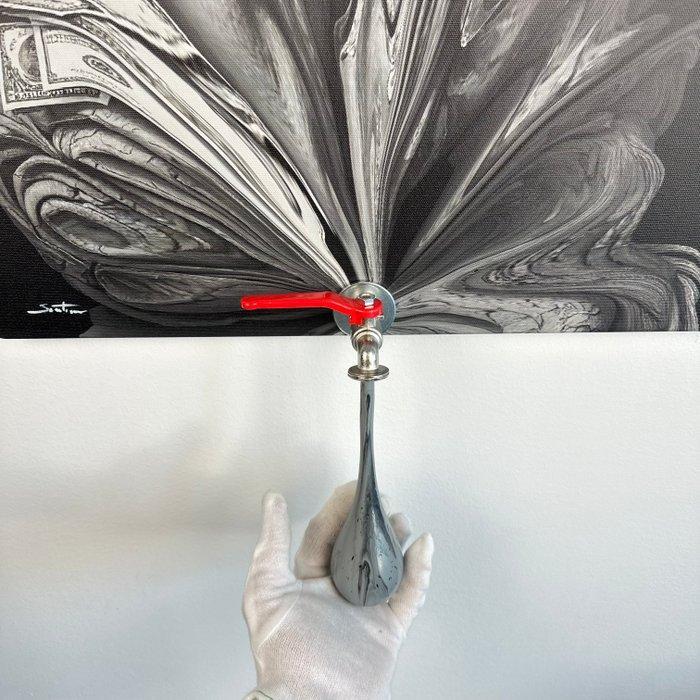 Santicri - Faith in Dollars, Antiek en Kunst, Kunst | Schilderijen | Modern